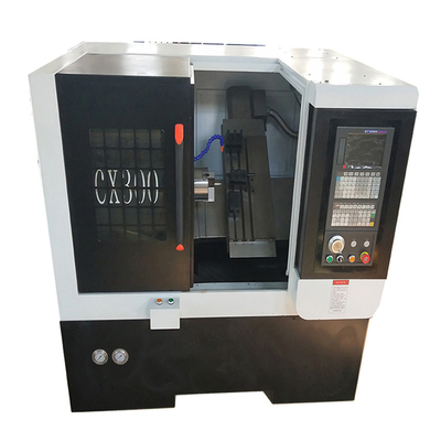 Mini macchina CK300 del tornio di CNC del letto inclinato orizzontale